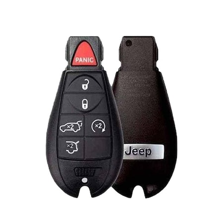 2009-2013 Jeep Grand Cherokee / 6-Button Keyless Go Fobik / PN: 68051666AI / IYZ-C01C (OEM)